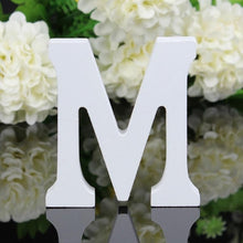 Load image into Gallery viewer, DIY Home Decor Wooden Letters For Wedding Party Home Decoration Wood Craft Wooden Nautical Decor Supplies Ornaments