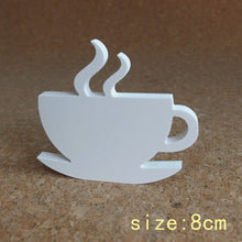 Load image into Gallery viewer, 8cm free Standing Artificial wood wooden white Letters for Wedding Decorations &amp; Home Decorations of Brithday Gifts